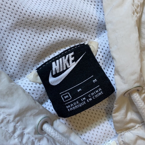 Nike center swoosh quarter zip anorak windbreaker hoodie - Picture 11 of 13